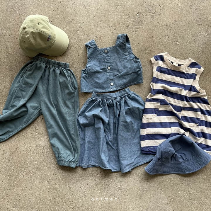 Oatmeal - Korean Children Fashion - #minifashionista - Daily Pants - 10