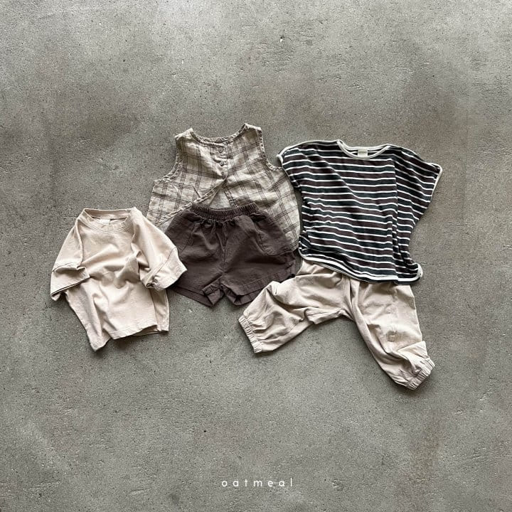 Oatmeal - Korean Children Fashion - #prettylittlegirls - Daily Pants - 11