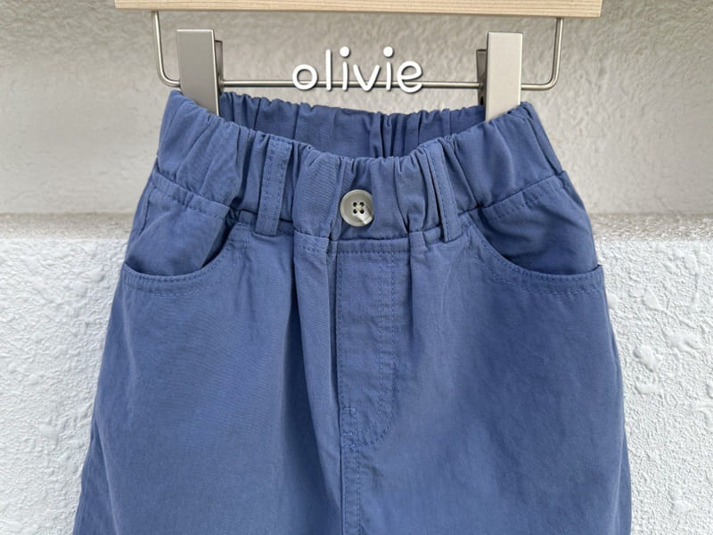 Olivie - Korean Children Fashion - #todddlerfashion - Daily C Cropped Shorts - 6