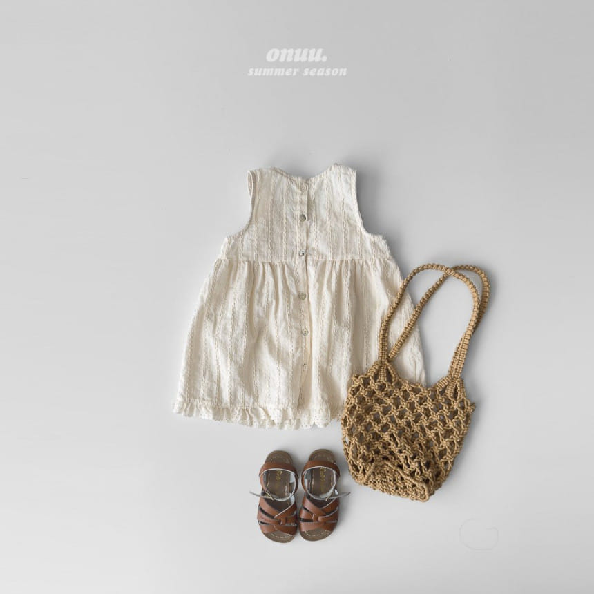 Onu - Korean Children Fashion - #Kfashion4kids - Lace One-Piece - 7
