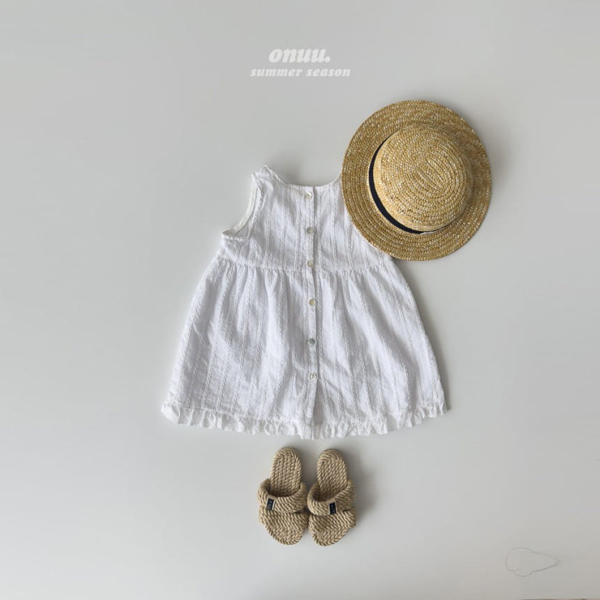 Onu - Korean Children Fashion - #kidzfashiontrend - Lace One-Piece - 6