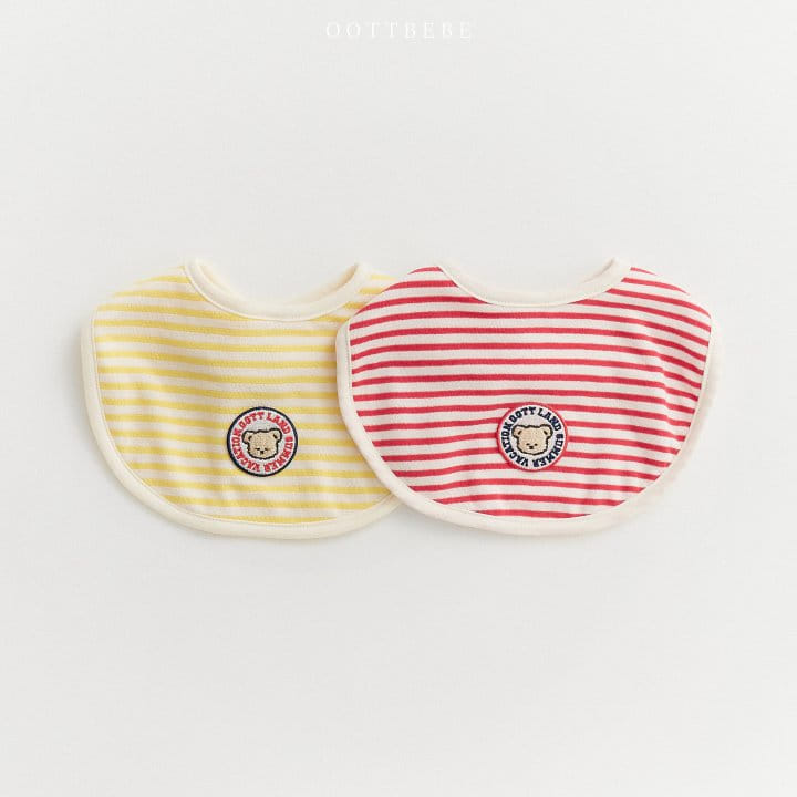 Oott Bebe - Korean Baby Fashion - #babyboutiqueclothing - Oott Land ST Bib
