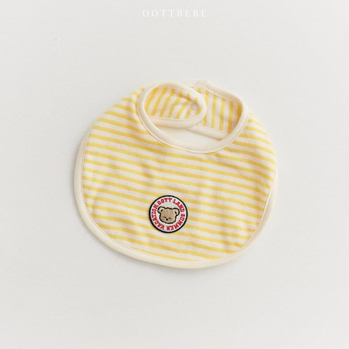 Oott Bebe - Korean Baby Fashion - #babyfashion - Oott Land ST Bib - 4