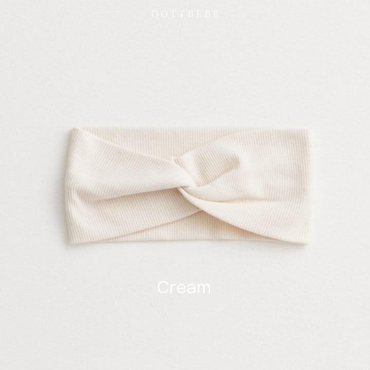 Oott Bebe - Korean Baby Fashion - #babyfever - Oott Twist Hair Band - 4