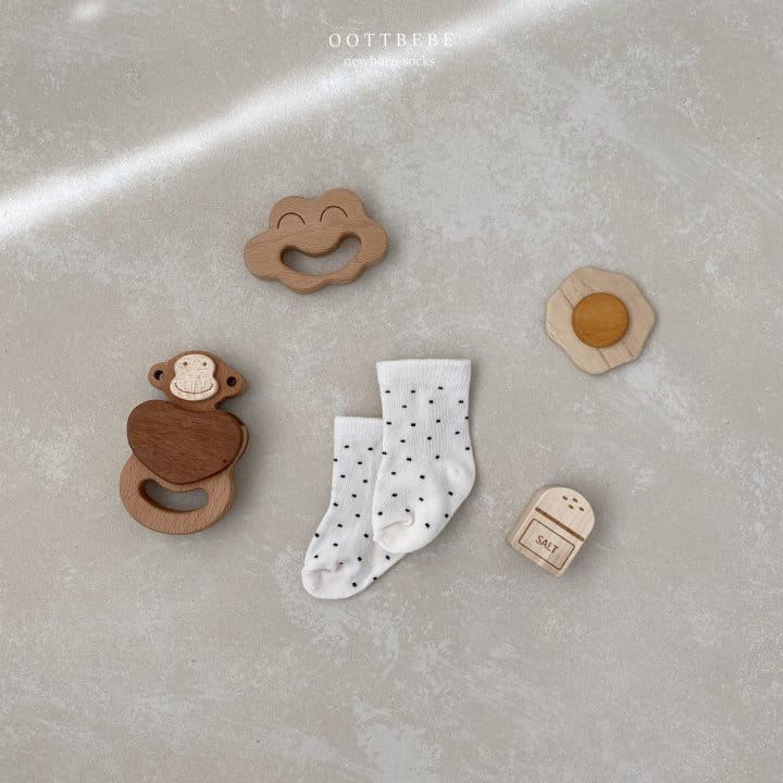 Oott Bebe - Korean Baby Fashion - #babygirlfashion - Newborn Pattern Socks Gift Packing - 8
