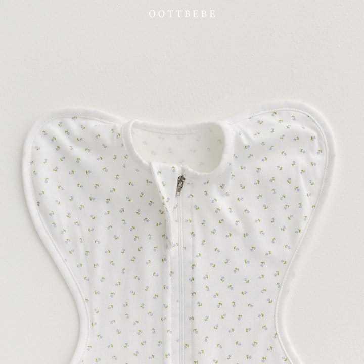 Oott Bebe - Korean Baby Fashion - #babygirlfashion - Dunsil Butterfly Sleep Wrap - 8