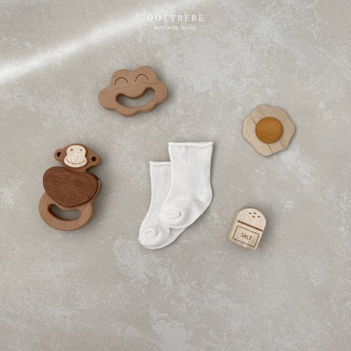 Oott Bebe - Korean Baby Fashion - #babylifestyle - Newborn Pattern Socks Gift Packing - 9