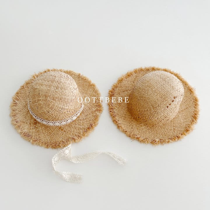 Oott Bebe - Korean Children Fashion - #Kfashion4kids - Straw Hat - 6