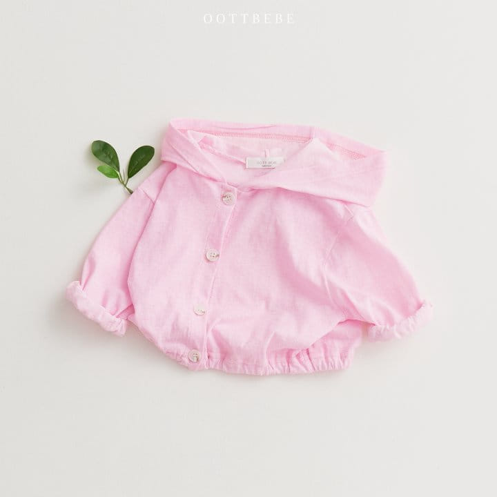 Oott Bebe - Korean Children Fashion - #Kfashion4kids - Pastel Hoody - 3