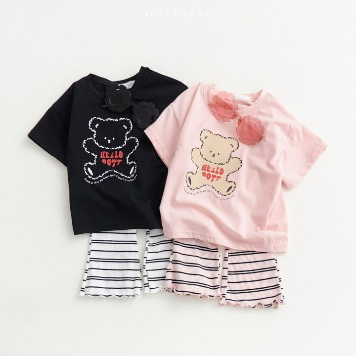 Oott Bebe - Korean Children Fashion - #Kfashion4kids - Oreo Boots Cut Pants - 9