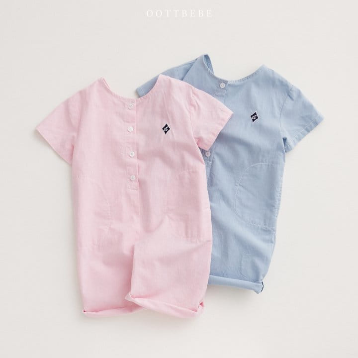 Oott Bebe - Korean Children Fashion - #Kfashion4kids - Soft Jump Suit