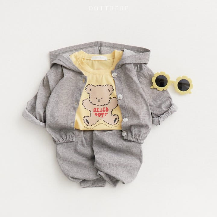 Oott Bebe - Korean Children Fashion - #childofig - Pastel Hoody - 8