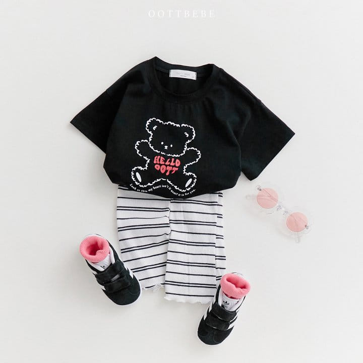 Oott Bebe - Korean Children Fashion - #childofig - Hello Oott Tee - 7