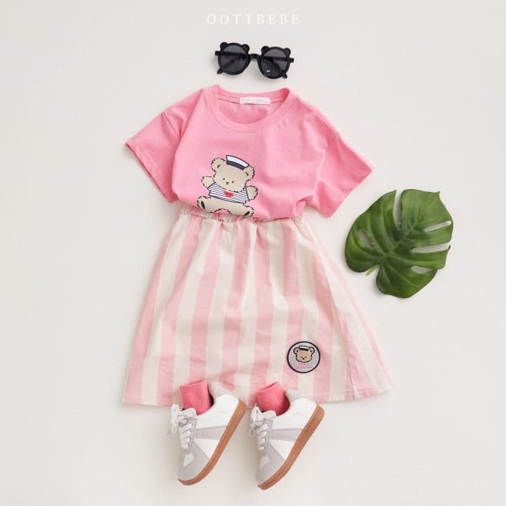 Oott Bebe - Korean Children Fashion - #childofig - Oott Marine Tee - 5
