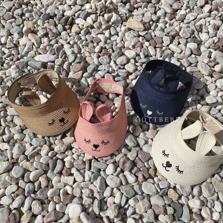 Oott Bebe - Korean Children Fashion - #childrensboutique - Rabbit Sun Cap - 6