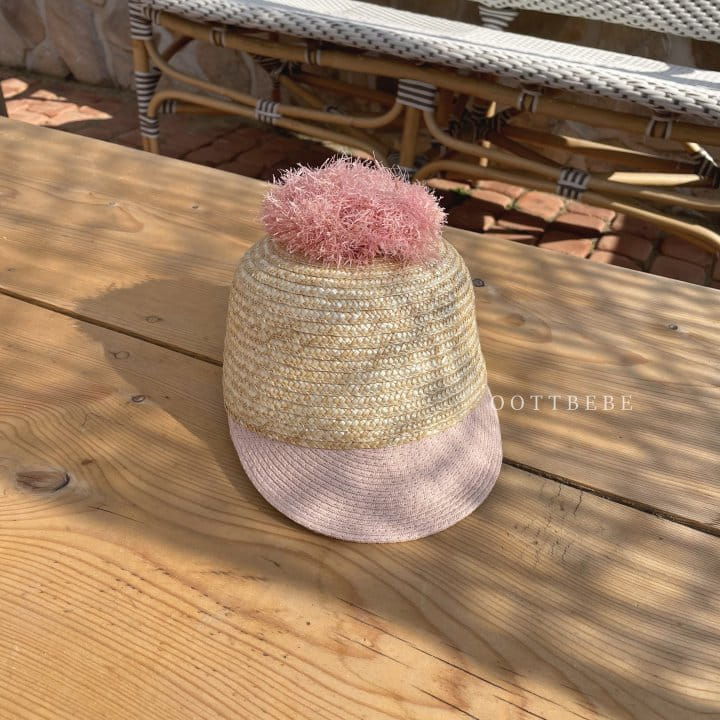 Oott Bebe - Korean Children Fashion - #childrensboutique - Bell Straw Hat - 5