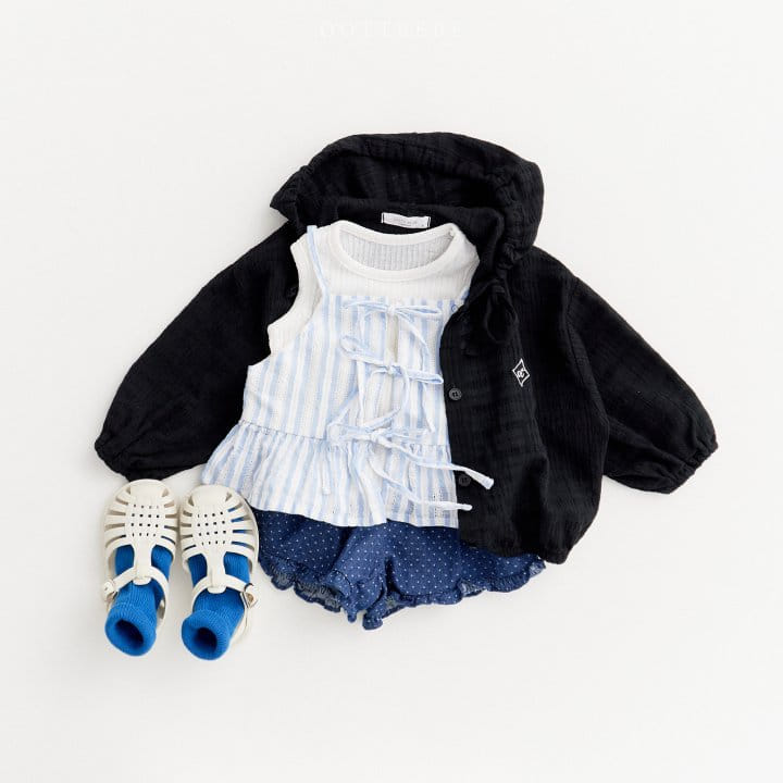 Oott Bebe - Korean Children Fashion - #childrensboutique - Crunch Hoody Jumper - 5