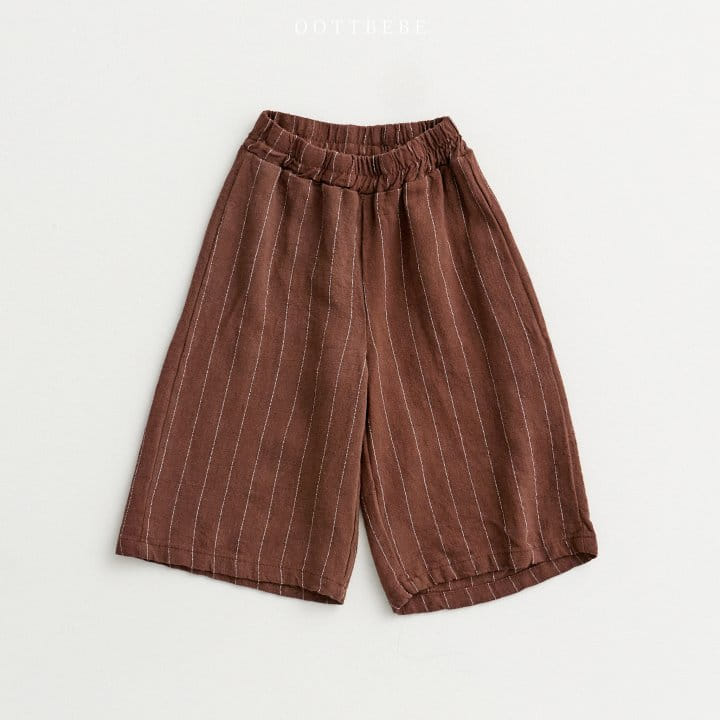 Oott Bebe - Korean Children Fashion - #childrensboutique - L Wide Pants - 3