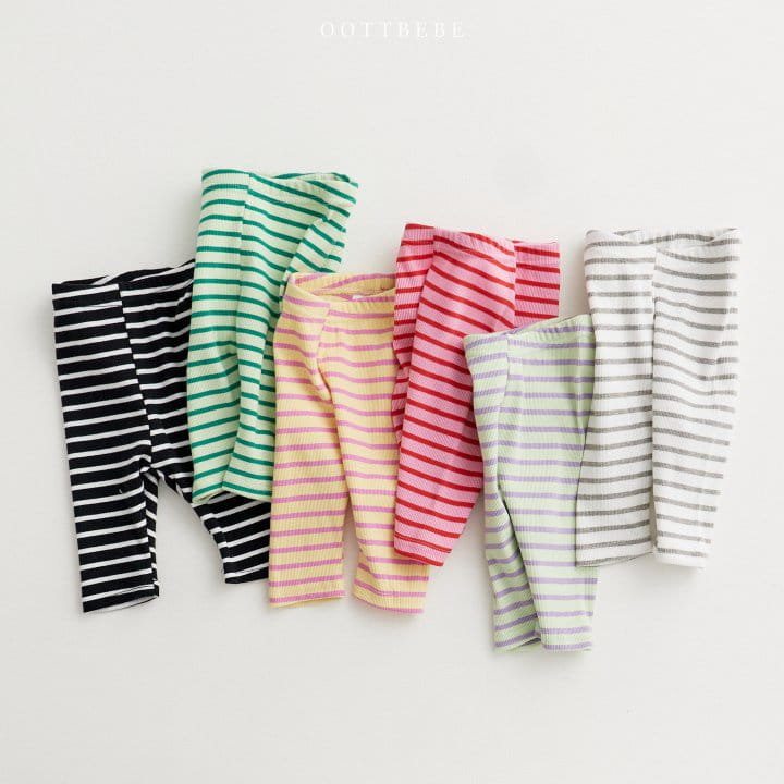 Oott Bebe - Korean Children Fashion - #childrensboutique - Tight Capri Shorts Leggings