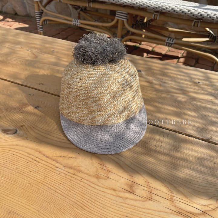 Oott Bebe - Korean Children Fashion - #designkidswear - Bell Straw Hat - 6