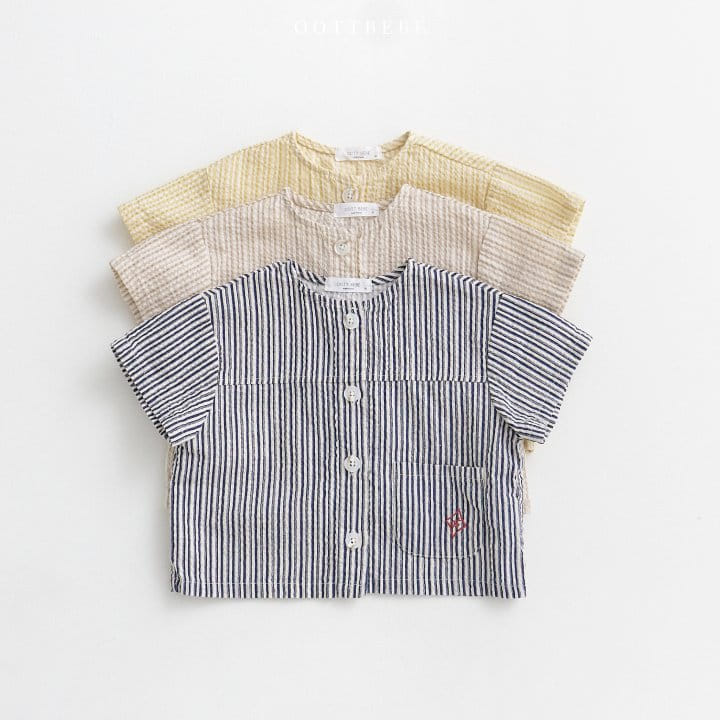 Oott Bebe - Korean Children Fashion - #designkidswear - Muse Jijimi Top Bottom Set - 5