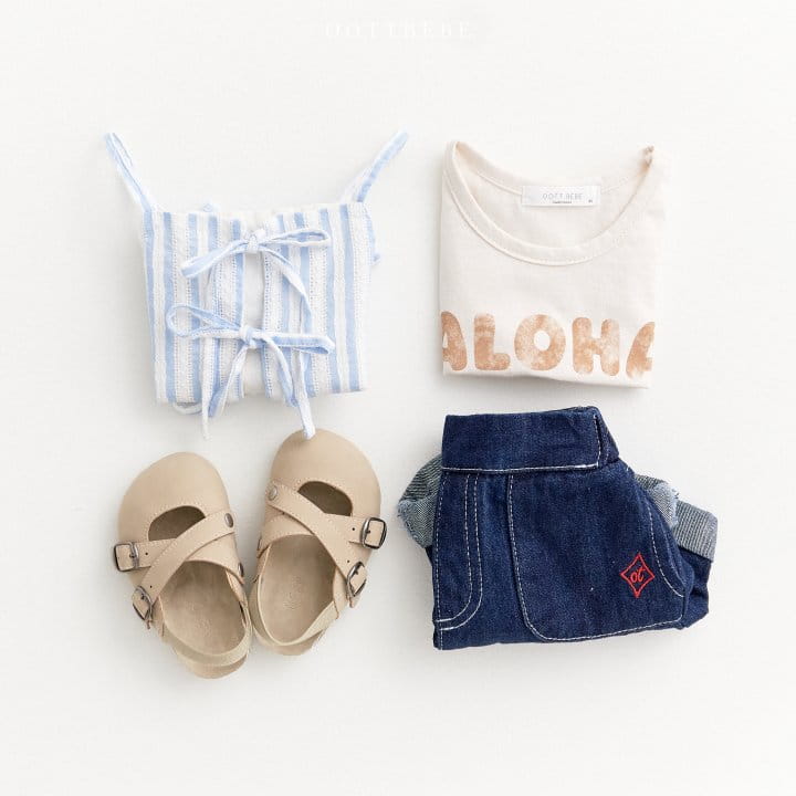 Oott Bebe - Korean Children Fashion - #designkidswear - Ribbon Bustier - 5