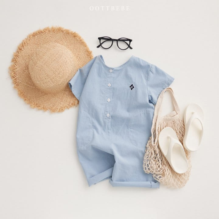 Oott Bebe - Korean Children Fashion - #designkidswear - Soft Jump Suit - 9