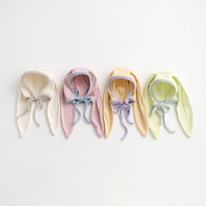 Oott Bebe - Korean Children Fashion - #discoveringself - Wish Modal Rabbit Bonnet - 10