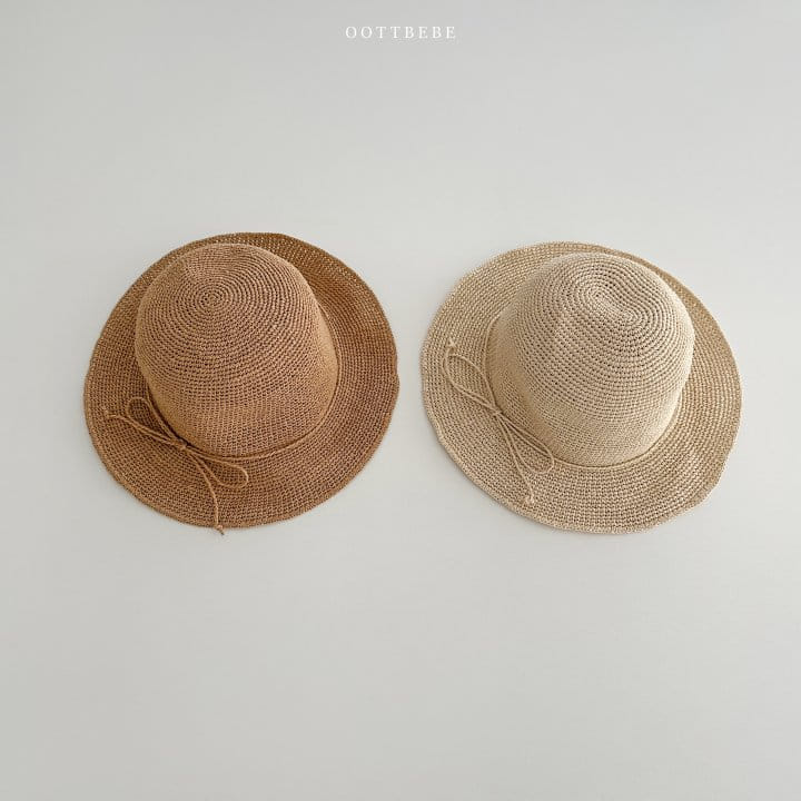 Oott Bebe - Korean Children Fashion - #fashionkids - Ribbon Jisa Cap 