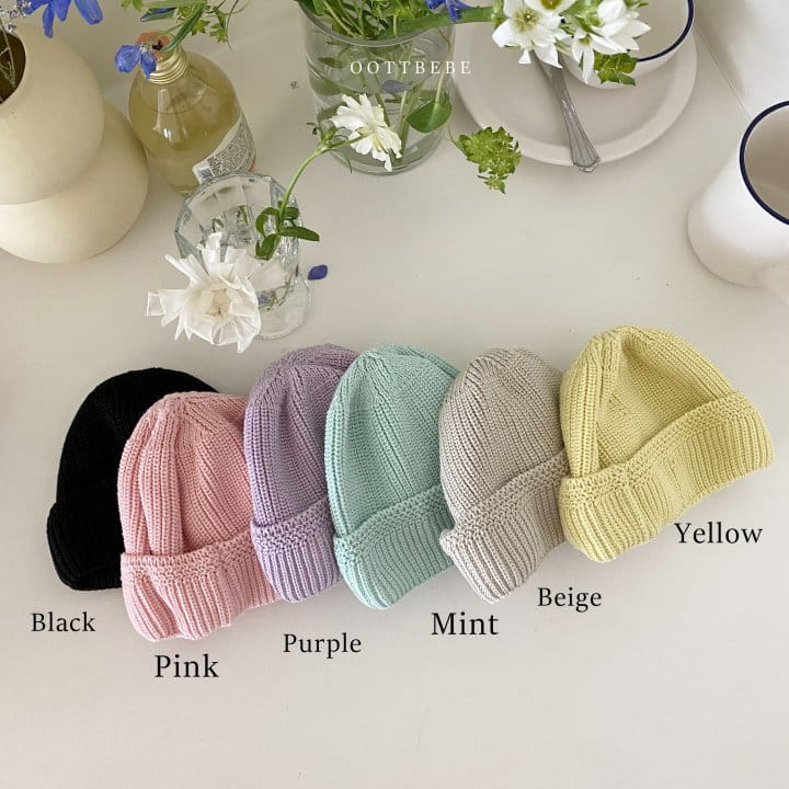 Oott Bebe - Korean Children Fashion - #fashionkids - Oott Baby Beanie - 11