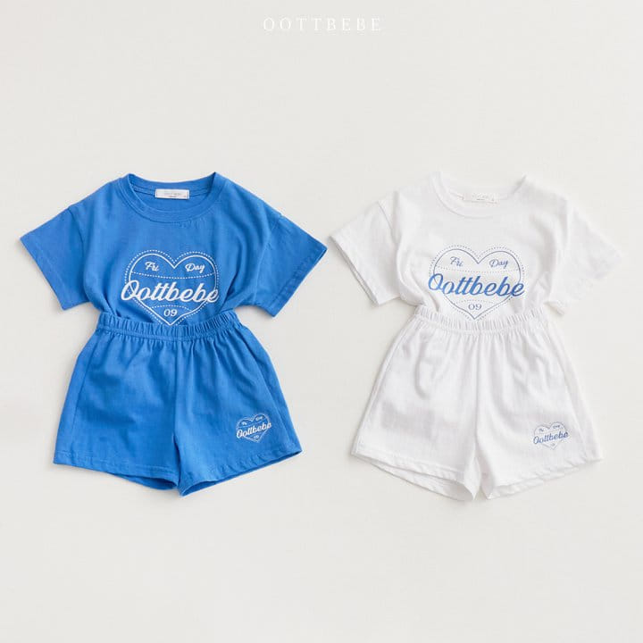 Oott Bebe - Korean Children Fashion - #fashionkids - Friday Top Bottom Set