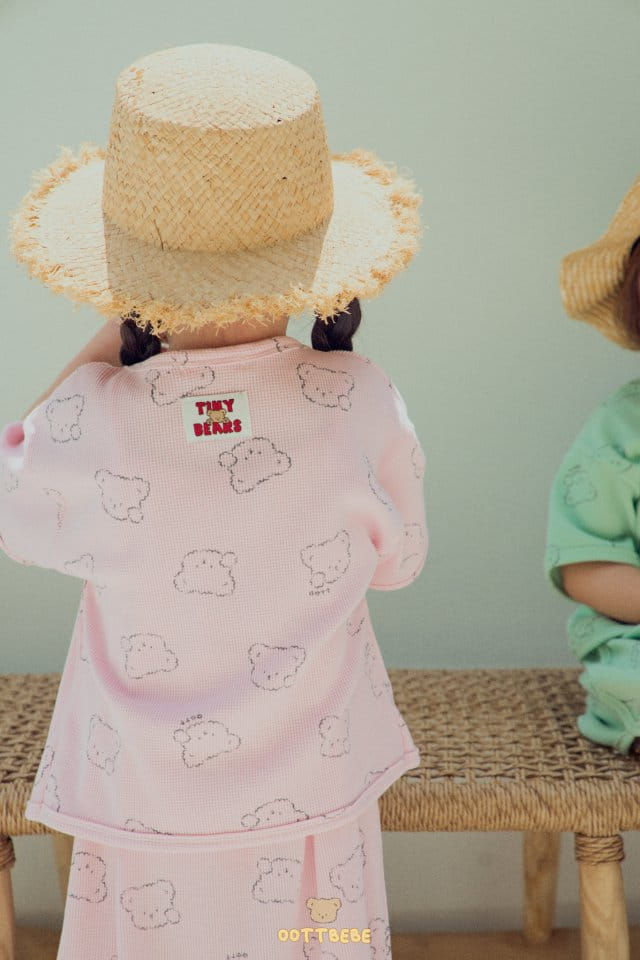 Oott Bebe - Korean Children Fashion - #kidsshorts - Straw Hat - 3