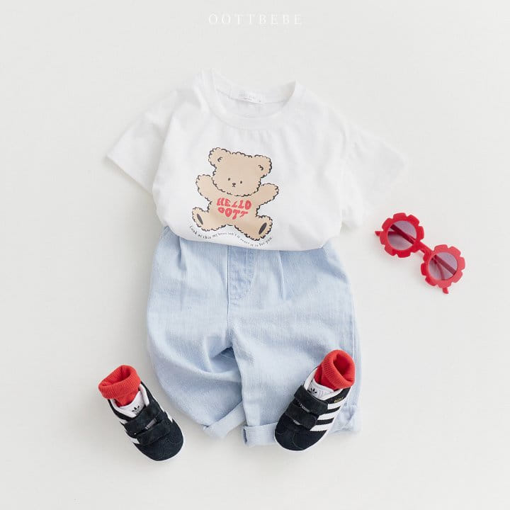 Oott Bebe - Korean Children Fashion - #littlefashionista - Hello Oott Tee - 2