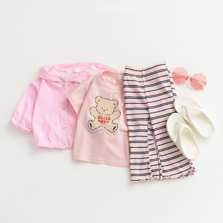 Oott Bebe - Korean Children Fashion - #littlefashionista - Oreo Boots Cut Pants - 10