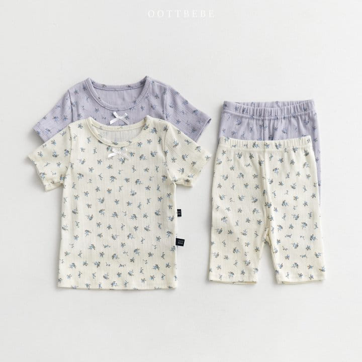 Oott Bebe - Korean Children Fashion - #littlefashionista - Ribbon Flower Easy Wear - 5