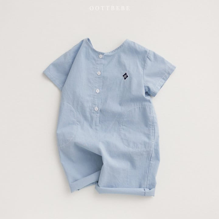 Oott Bebe - Korean Children Fashion - #magicofchildhood - Soft Jump Suit - 3