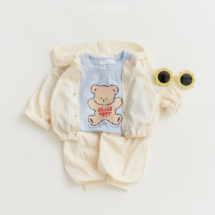 Oott Bebe - Korean Children Fashion - #minifashionista - Pastel Hoody - 6