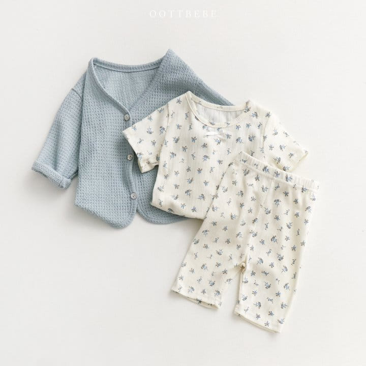 Oott Bebe - Korean Children Fashion - #minifashionista - Ribbon Flower Easy Wear - 7