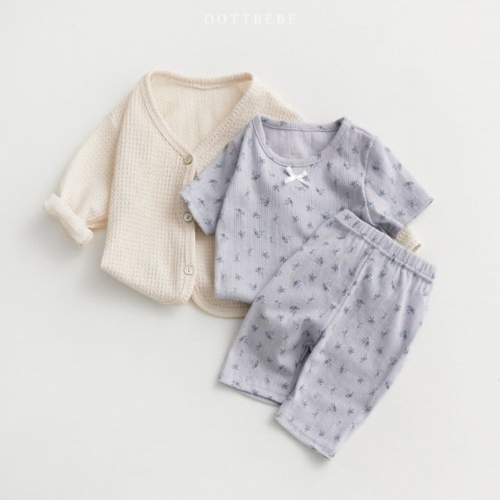Oott Bebe - Korean Children Fashion - #prettylittlegirls - Ribbon Flower Easy Wear - 8