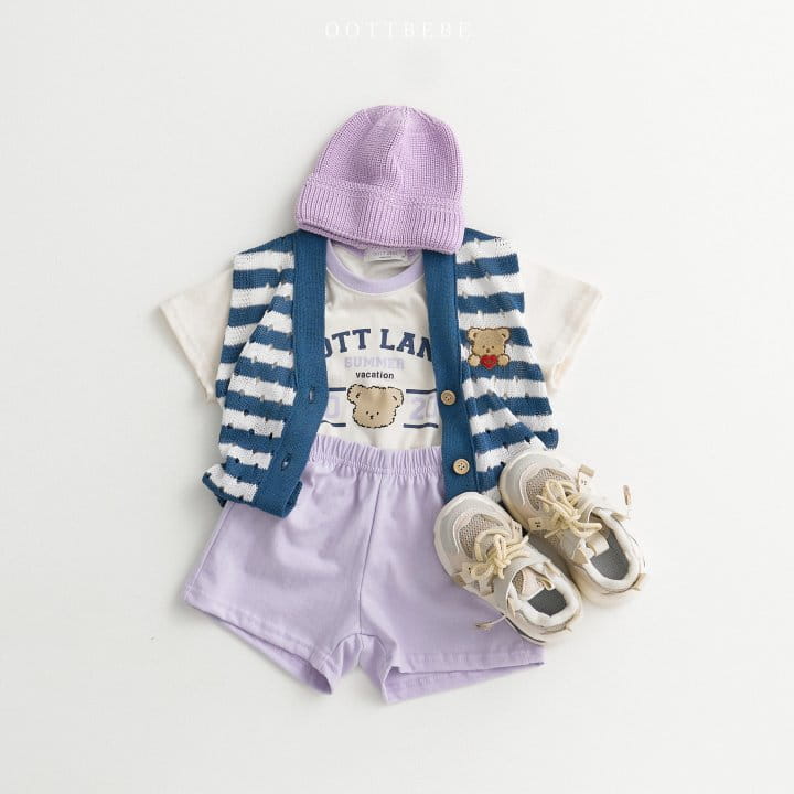 Oott Bebe - Korean Children Fashion - #prettylittlegirls - Oott Land Top Bottom Set - 8