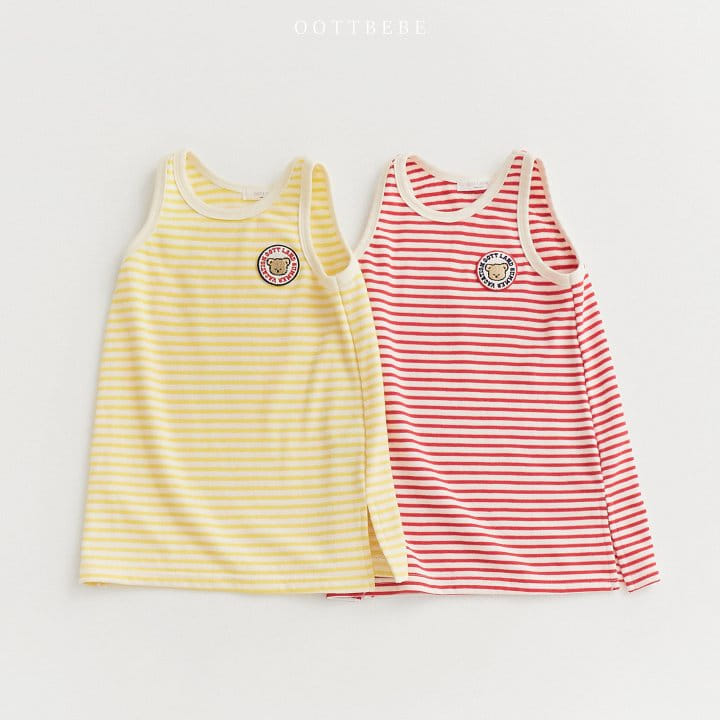 Oott Bebe - Korean Children Fashion - #todddlerfashion - Oott Land ST One-Piece 