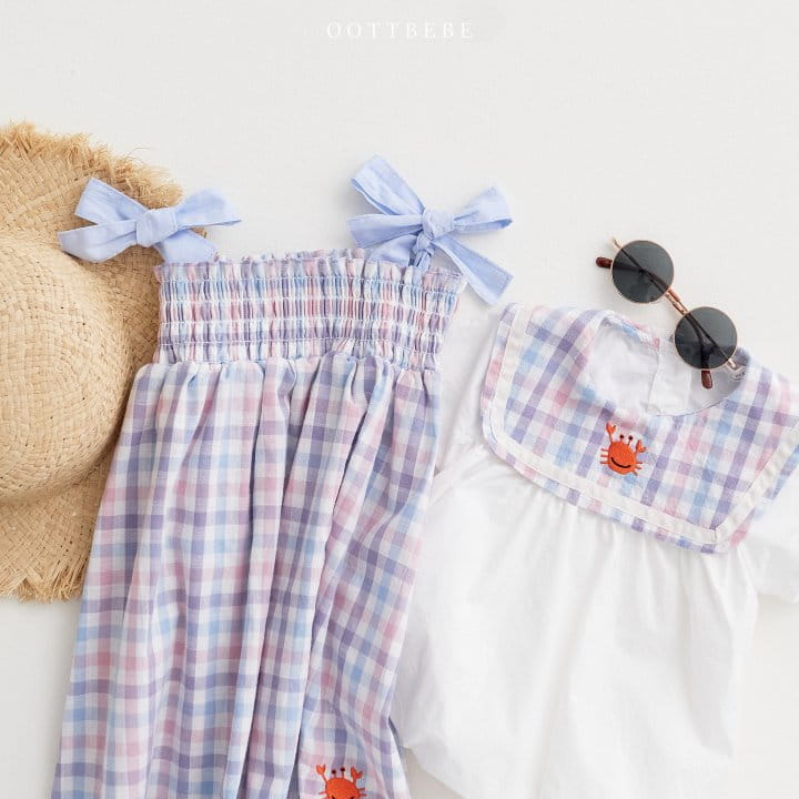 Oott Bebe - Korean Children Fashion - #todddlerfashion - Crap Smoke One-Piece - 7