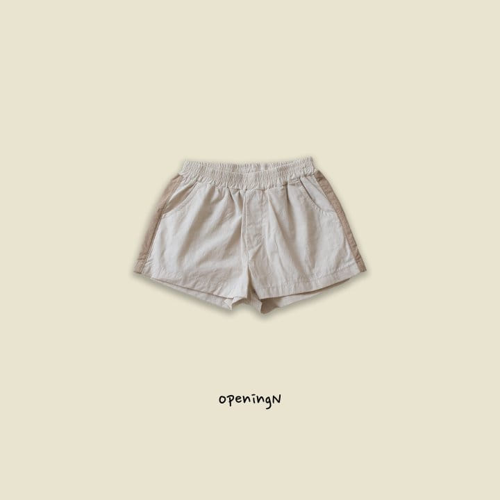 Opening & - Korean Children Fashion - #childofig - Line Short Pants - 6