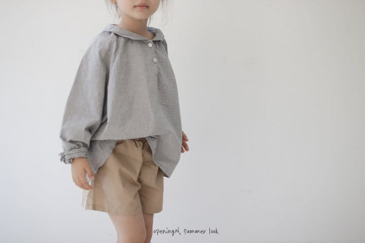 Opening & - Korean Children Fashion - #designkidswear - Line Short Pants - 9