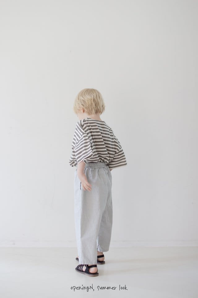 Opening & - Korean Children Fashion - #discoveringself - Out Pocket Pants - 8