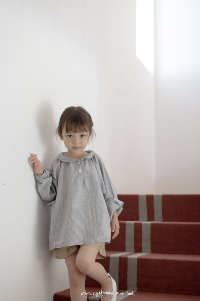 Opening & - Korean Children Fashion - #kidzfashiontrend - Marie Blouse - 2