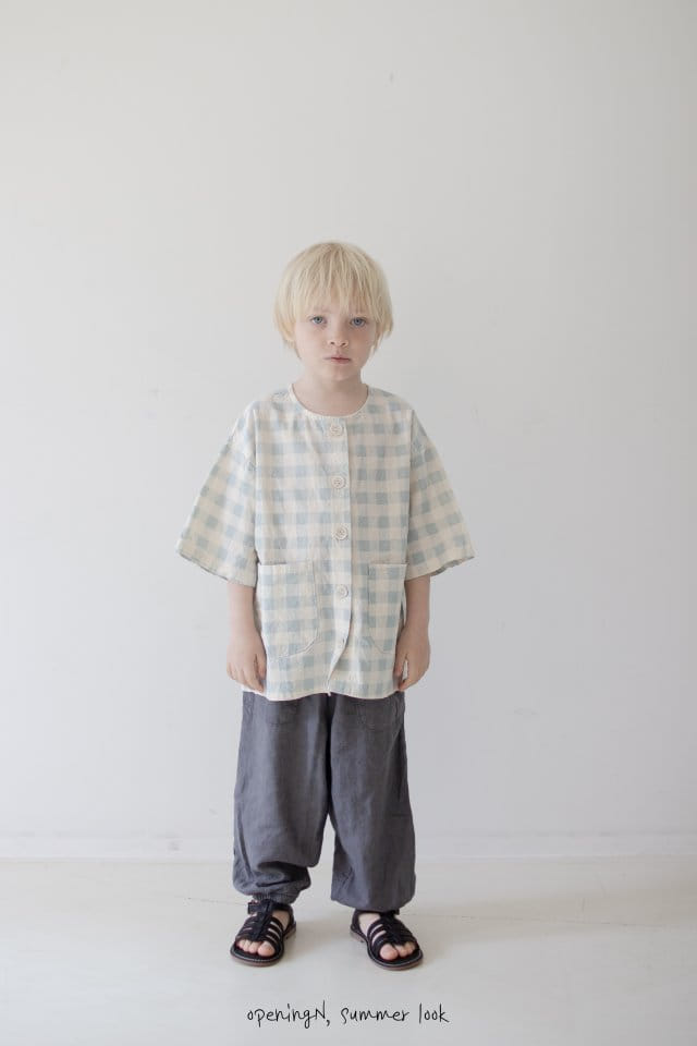 Opening & - Korean Children Fashion - #magicofchildhood - Mist Button Pants - 8