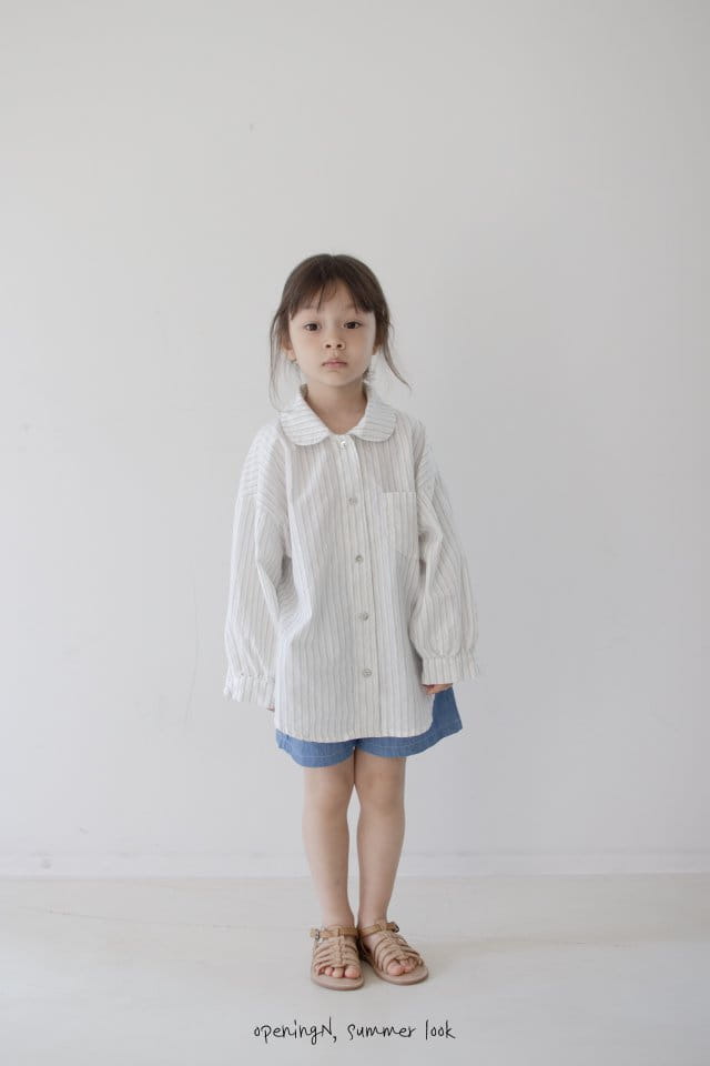 Opening & - Korean Children Fashion - #minifashionista - Barney Resort Shirt - 11