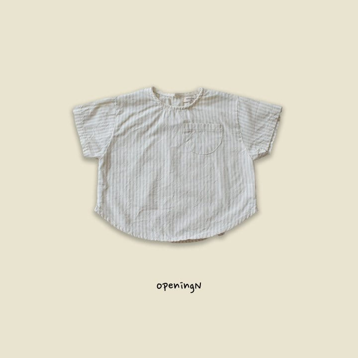 Opening & - Korean Children Fashion - #prettylittlegirls - OZ ST Blouse