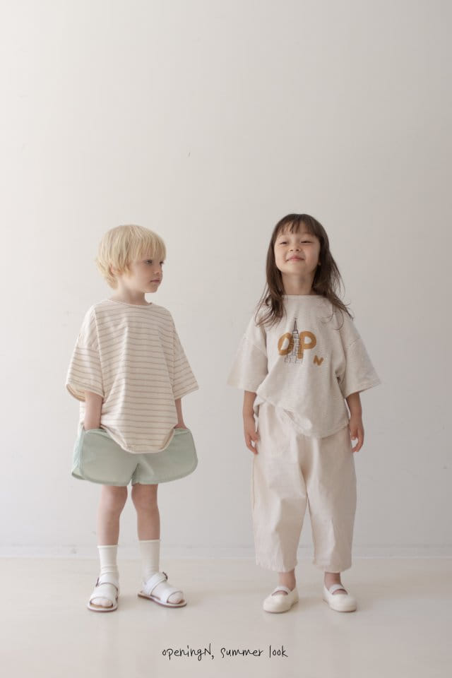 Opening & - Korean Children Fashion - #stylishchildhood - Tower Tee - 10